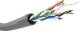 Goobay 95695 CAT 6 Netzwerkkabel, U/UTP, grau, CCA-Leiter AWG 23/1 (solid), PVC-Kabelmantel