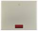 Berker 14177104 Wippe mit roter Linse und Aufdruck 0 K.5 Edelstahl Rostfrei
