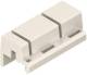 Niedax GKH75W profile holder L75 mm plastic PP RAL 9001 cream white