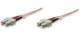 Intellinet 515818 Fiber Optic Fiber optic cable, duplex, multimode SC / SC, 62.5 / 125 micron, OM1, 1m, orange