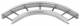 Niedax WSBR105.600 WSBR 105,600 arched, WSBR 105,600