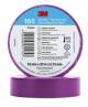 3M 7100184806 165PR5E Temflex 19 mm x 20 m Violett Vinyl-Isolierband 0,15 mm 