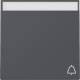 Gira 367328 toggle switch symbol doorbell+BSF System 55 anthracite