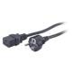 APC AP9875 Standard Power Cord - 2.50 m Length - Black