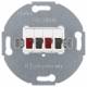 Berker 457309 Stereo-LautsprecherAnschlussdose Modul-Einsatz pws matt
