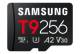 SAMSUNG T9 microSD Speicherkarte mit USB-Kartenleser 256GB bis zu 200 MB/s Lesen und 130 MB/s Schreiben