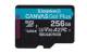 KINGSTON 256GB microSDXC Canvas Go Plus Gen4 200R A2 U3 Single Pack w/o ADP