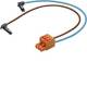 Hager KU9B43GBZ BKE-Spgsabgriff universZ 430 mm brown/blue plug-socket 10 pcs