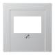 Jung A569PLTAL Cover for TAE Outlet, A 569 PL T AL, aluminum