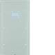 Berker 75642050 Touchsensor 2fach mit Temperaturregler R.3 Glas, polarweiß