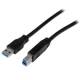 STARTECH.COM 2m 6ft Certified SuperSpeed USB 3.0 A to B Cable - M/M