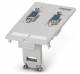 Phoenix Contact 1657708 Phoenix VS-SI-FP-2DSUB9-GC-BU/ST Datenfrontplatte