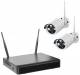 INDEXA WR100 SET B2 2TB WLAN-Überwachung Set mit 2 Kameras,NVR und App 26605
