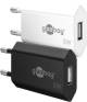 Goobay 44950 USB charger 1 A - with 1x USB socket, flat design