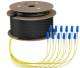 LWL-Kabel, Trunkkabel U-DQ(ZN)BH 12G 9/125, LC/LC OS2 70m, Trommel,