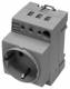 Rittal SZ 2506120 socket 1=2 for DIN rail for Schuko CEE 7/4