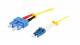 Fiber optic 2-fiber patch kit. 1.0mtr.LC-SC, 9/125um, OS2, AD=2mm, Synergy 21