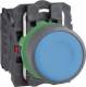 Schneider Electric XB5AA65C0 Schneider Drucktaster, kompl, Kunststoff, tastend, blau, 22mm