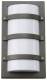 SG Leuchten 623527 SG SGLI TRIO graphit/opal 10W LED mit Dämmerungsschalter Außen-Wandleuchte