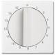 Busch Jaeger 2CKA001753A0258 BJ 1770-84-103 Central disc studio white solo blind control/timer switches