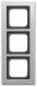 Busch Jaeger 2CKA001754A4695 BJ 1723-276 Abdeckrahmen titan Busch-axcent Rahmen Busch-axcent