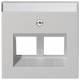 GIRA 2640015 Abd.30° +BSF für Tragring MJ 2f System 55 Grau m