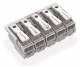 WAGO 294-4055 power connection terminal without PE contact without locking feet 3-N-PE-1-2 5p ws