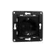 Shelly · Flush-mounted accessories · “Wall Socket EU” · Wall socket · Black