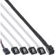InLine® Mini SAS HD Kabel, SFF-8643 zu 4x SATA + Sideband, 0,5m