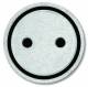 Busch Jaeger 2CKA001714A0298 BJ 2144 ST Abtastbares Symbol für Steckdose Zubehör