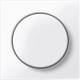 Merten MEG5250-0325 central plate, m.Drehknopf aktivwhite glossy System M