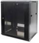 INTELLINET 48.3cm 19i Wallmount Cabinet 12U hxwxd 635 x 570 x 450 Flatpack black