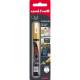 Mitsubishi Marker UNI CHALK MARKER PWE-5M gold BK