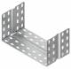 Niedax RV 110.100 F joint connector one-piece U-shaped 99x97mm hot-dip galvanized