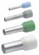 Klauke GR1738 wire end sleeve insulated 2.5qmm 8mm gray DIN46228-4 Cu galvanized