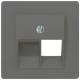 Siemens 5TG1230 DELTA i-system carbonmetallic Abdeckplatte UAE Cat.3 1fach