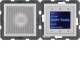Berker 29801404 Radio Touch mit Lautsprecher DAB+ Bluetooth alu matt