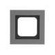 Busch Jaeger 2CKA001754A4683 1721-270 cover frame platinum Busch-axcent frame Busch-axcent