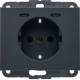 Berker 48157006 Steckdose SCHUKO/USB CC 20W PD Kx ant mt