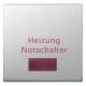 Merten MEG3327-0460 rocker for heating emergency switch aluminum system M