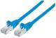 INTELLINET LSOH Network Cable Cat6A SFTP CU 2m 7 ft. Blue RJ-45 Male / RJ-45 Male Gold-plated contacts