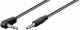 Goobay 67783 3,5mm-Klinke-Verbindungskabel - Klinke 3,5 mm-Stecker (3-Pin, Stereo) > Klinke 3,5 mm-Stecker (3-Pin, Stereo) 90°