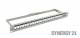Synergy 21 S216321/S216310 Patch Panel 24xTP, CAT6A, Keystone, 48,3 cm ( 19 Zoll ), Lichtgrau