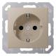 JUNG A1520KICH SCHUKO socket KI, contact protection 16A 250V A champagne