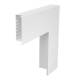 OBO Bettermann 6183531 WDK F80170RW flat angle 470x170x80 9010 