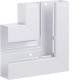Hager BRA652105B9016 Flat angle base profile Alu 68x210 mm OT120 mm traffic white 