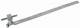 Dehn + Soehne 204199 DEHN Dachleitungsh. Niro-K gray 204 199, H = 36mm