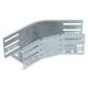 OBO Bettermann 6036230 RB 45 810 FT Bogen 45° für Kabelrinne horizontal