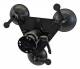 GAMBER JOHNSON 7170-1079 TRI-SUCTION CUP MOUNT WITH