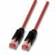 Patchkabel RJ45, CAT6A 500Mhz, 1,0m, rot S-STP(S/FTP) ND-UC900+TM21, Industrietauglich(PUR),